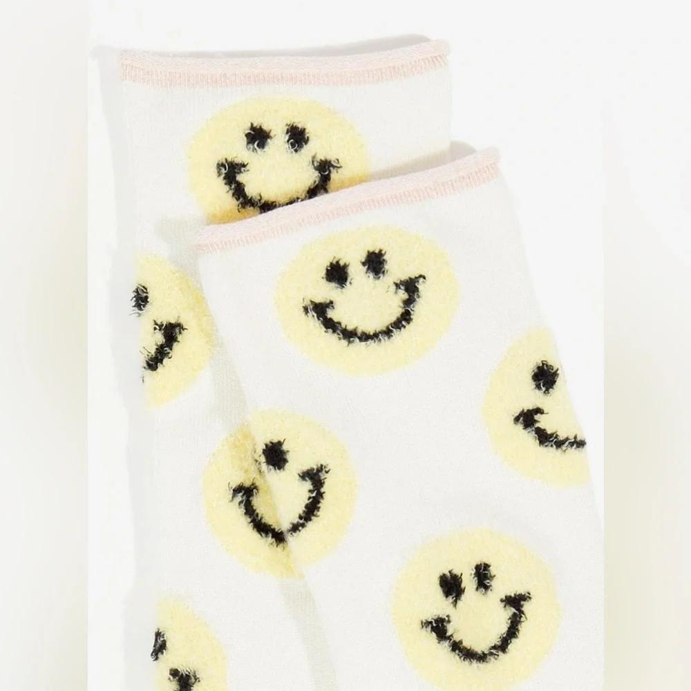 ALTAR’D STATE Smiley Cozy Crew Socks